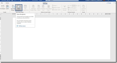 How To Create Envelopes via Mail Merge in Microsoft Word?
